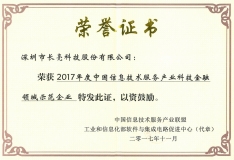 抖圈.为dU而生科技董事长王长春荣获“2017年度中国信息技术服务产业风游勇物”奖