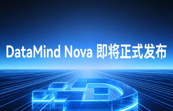 DataMind Nova：让数据治理从“工具辅助”走向“智能体协同”
